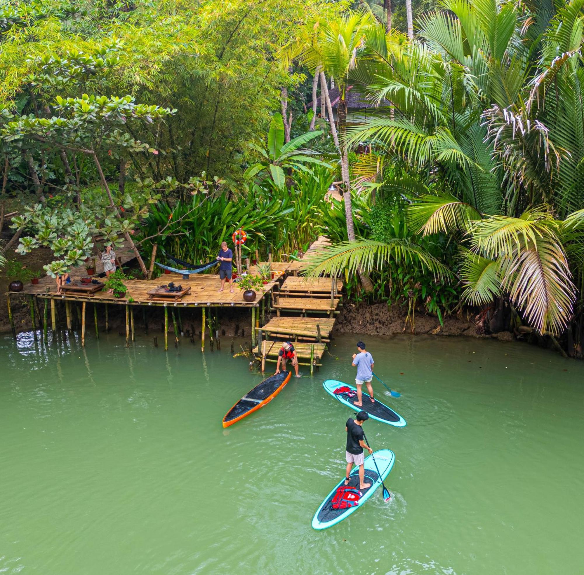 Water To Forest Ecolodge Лобок Экстерьер фото